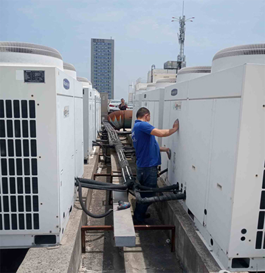 晋中市中央空调制热和不制冷系统维修方法